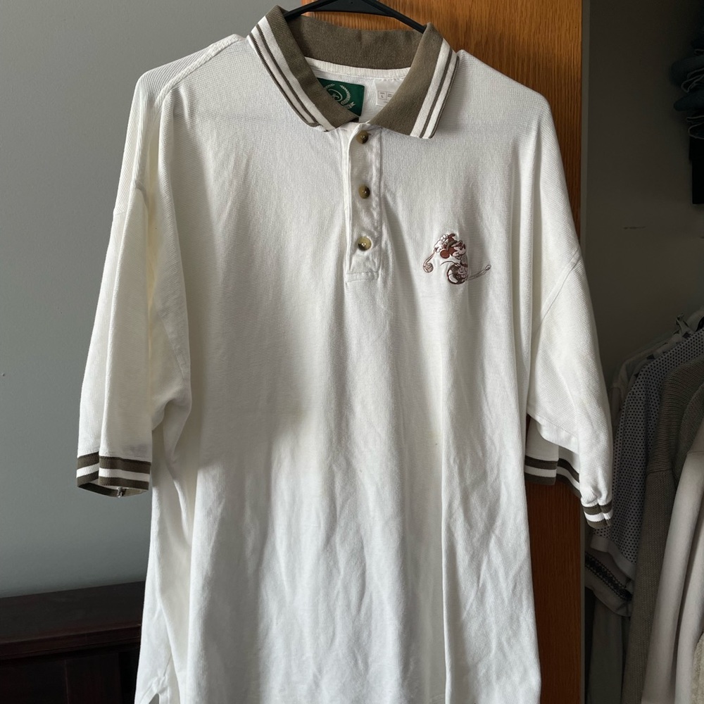 Mens Vintage Disney Polo size large